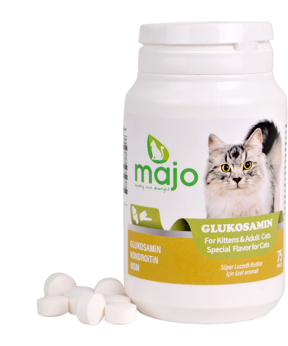 Majo%20Kedi%20Glukosamin%2075%20Tablet