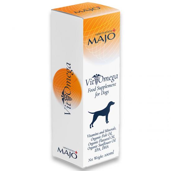 Majo Vit+Omega Köpek Tüy Sağlığı Yağı 100 ml