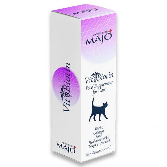 Majo Vit+Biotin Kedi Tüy Sağlığı Yağı 100 ml