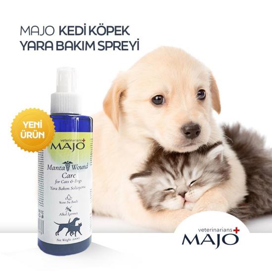 Majo Kedi Köpek Yara Bakım Spreyi 200 ML 